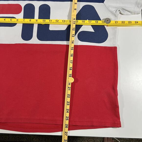FILA Color Block Tee - Classic Retro‎ Style - Picture 5 of 7